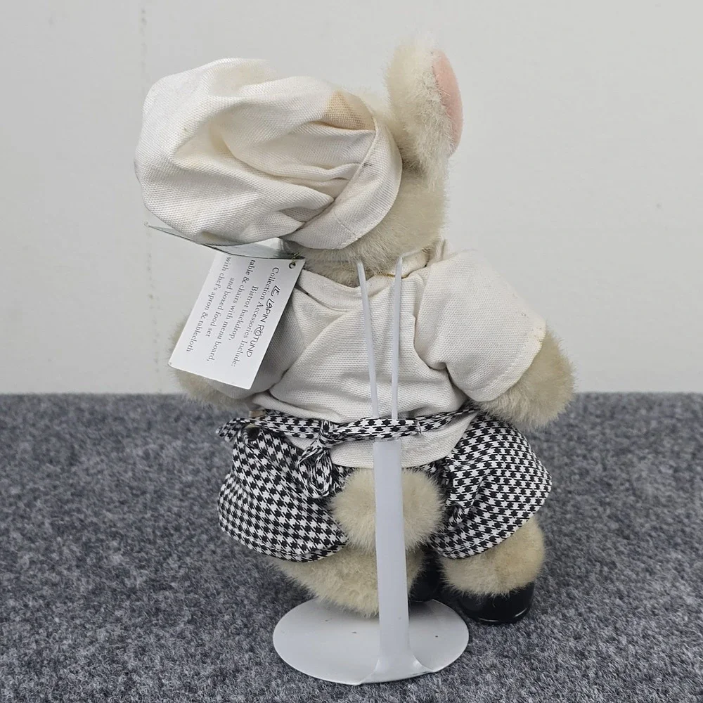 Vintage Muffy‎ VanderBear Le Lapin Rotund Chef Bunny Bear 1996 Plush 10